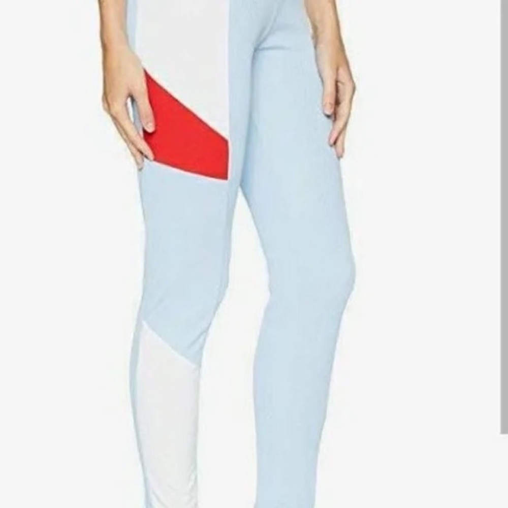 PUMA Retro Style Ribbed Color Block Leggings, Excellent condition - Picture 5 of 6